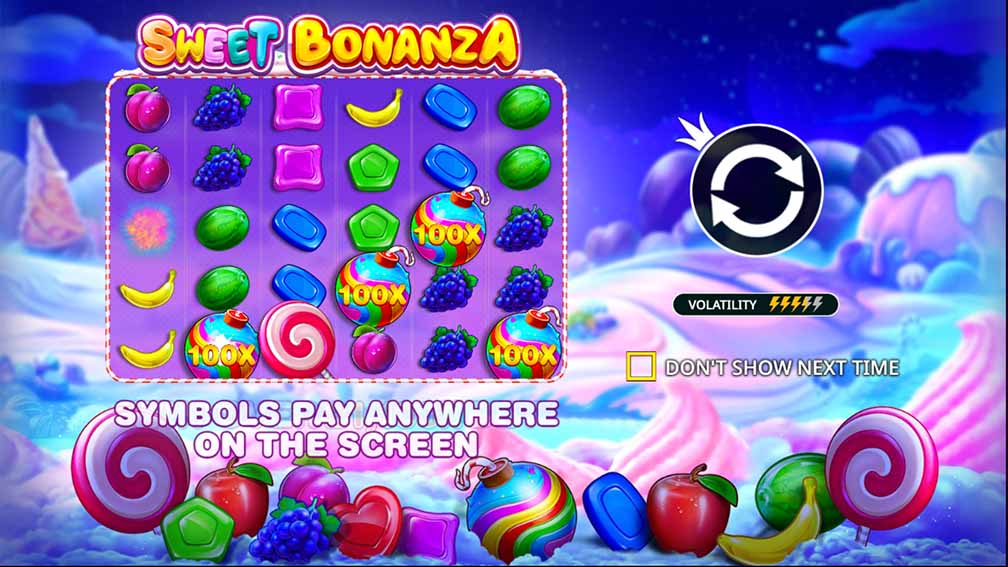 Sweet bonanza one of the favorite game on pragmatic play
